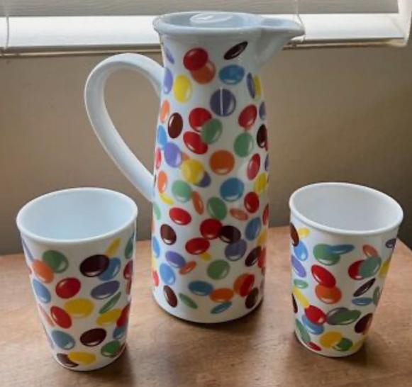 Arzberg bekers -melkbekers en kan, Ophalen of Verzenden, Zo goed als nieuw, Overige stijlen, Kop(pen) en/of Schotel(s)