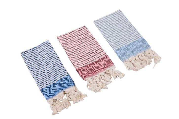 Groothandel kleine peshtemal handdoek 29x50 partij mix, Huis en Inrichting, Badkamer | Badtextiel en Accessoires, Nieuw, Handdoek