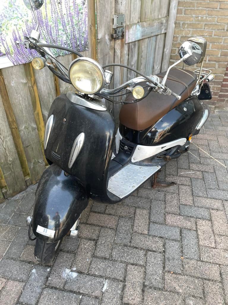 Scooter loop sloop onderdelen crossbrommer knutselscooter, Ophalen, Zo goed als nieuw, Benzine, Overige merken