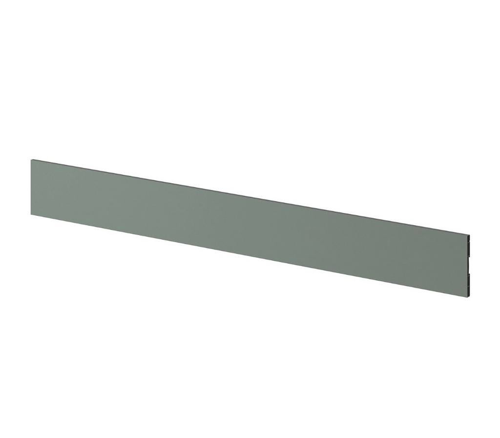 Bodarp plint grijsgroen 213x11 cm, Huis en Inrichting, Keuken | Keukenelementen, Ophalen