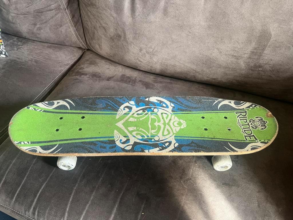 Vintage Skateboard Riptide., Sport en Fitness, Skateboarden, Ophalen of Verzenden, Gebruikt, Skateboard