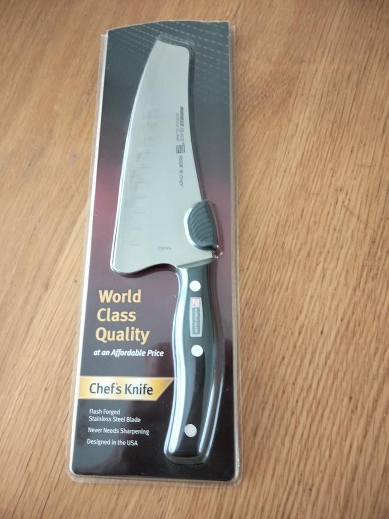 Chef,s Knife, Ophalen of Verzenden, Nieuw, Rvs of Chroom, Los bestek