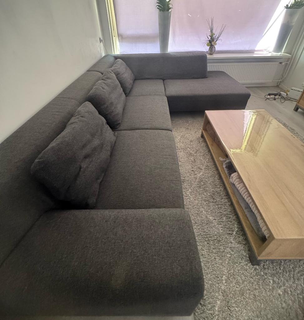 Hoekbank, Ophalen, 250 tot 300 cm, Gebruikt, Hoekbank