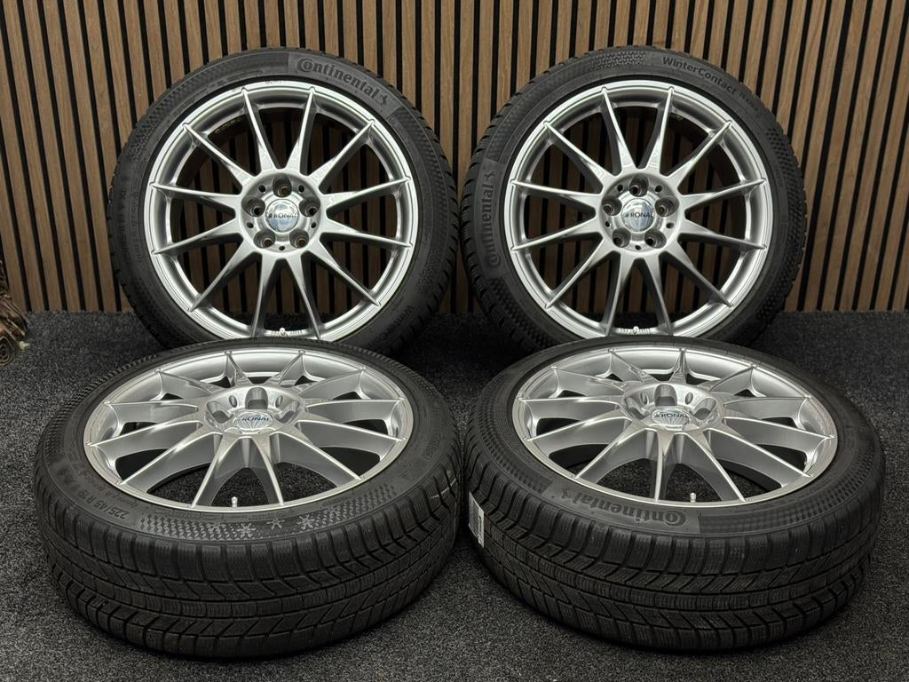WINTER! 19 inch Ronal R54 - Ateca Karoq 5x112 ET50 225/45/19, Auto-onderdelen, Banden en Velgen, ., Banden en Velgen, Winterbanden