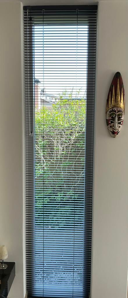 Aluminium Jaloezieën 4 stuks, Ophalen, Nieuw, Waren verkeerd ingemeten. Nieuw prijs was 1350 euro.