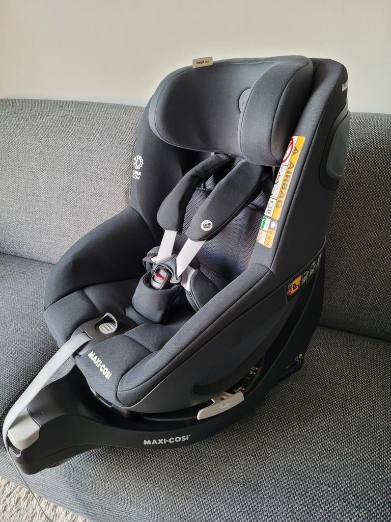 Maxi-Cosi FamilyFix 360 met Pearl 360 autostoel, Kinderen en Baby's, Autostoeltjes, Ophalen, 9 t/m 18 kg, Zo goed als nieuw, Isofix