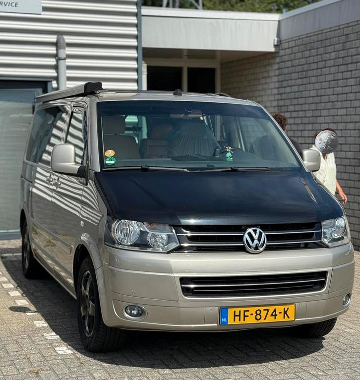 Vakantieklaar Volkswagen T5 Highline Multivan BusCamper, Caravans en Kamperen, Campers, Particulier, tot en met 4, Volkswagen