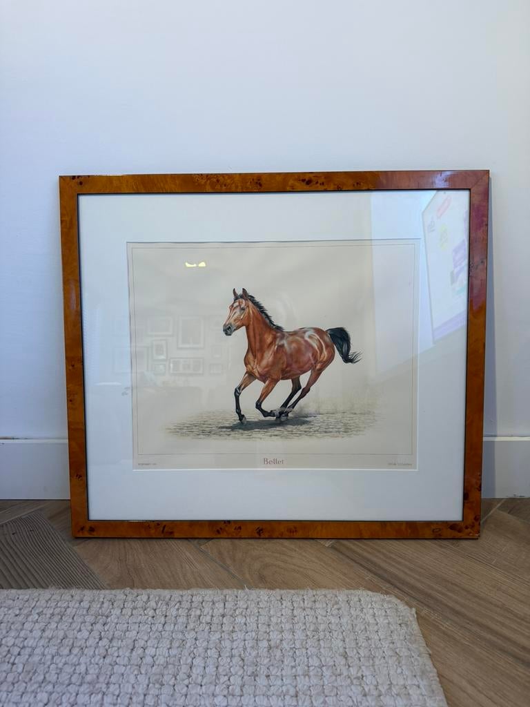 Schilderij Paard, Ophalen
