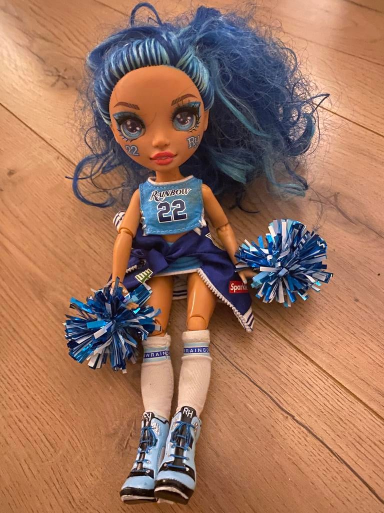 Rainbow High Cheer Doll - Blauw, Ophalen, Zo goed als nieuw, Overige typen