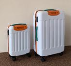 ** NIEUW SET, KOFFER EN TROLLEY **, Sieraden, Tassen en Uiterlijk, Koffers, Ophalen of Verzenden, Nieuw, Hard kunststof, Wieltjes