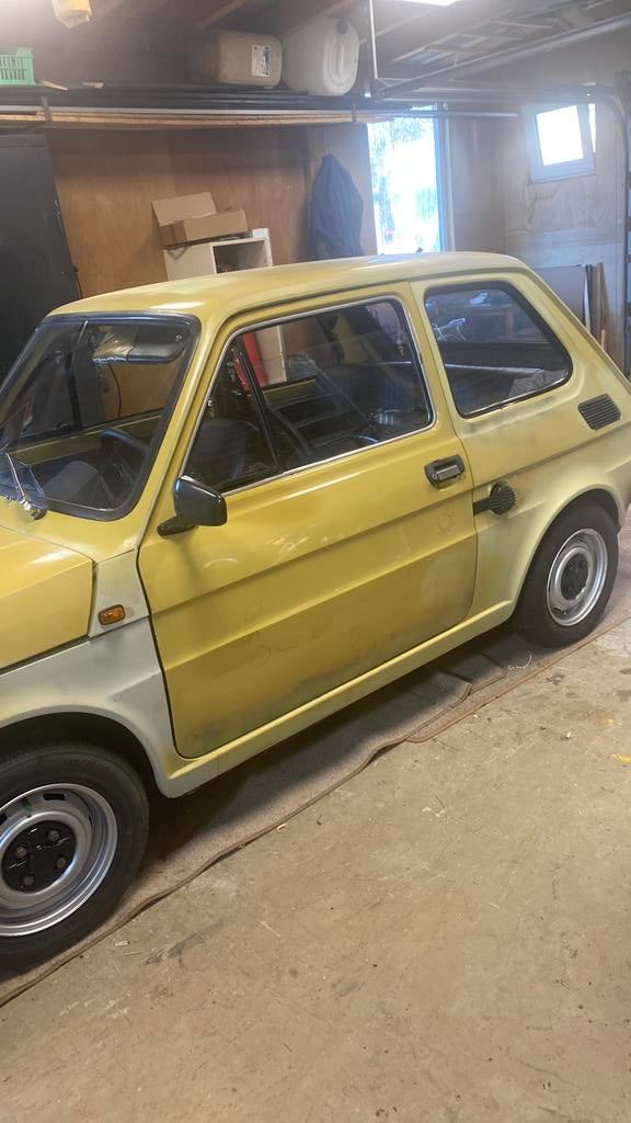 Fiat 126 0.7 1984, Auto's, 600 kg, Overige kleuren, 400 kg, Handgeschakeld