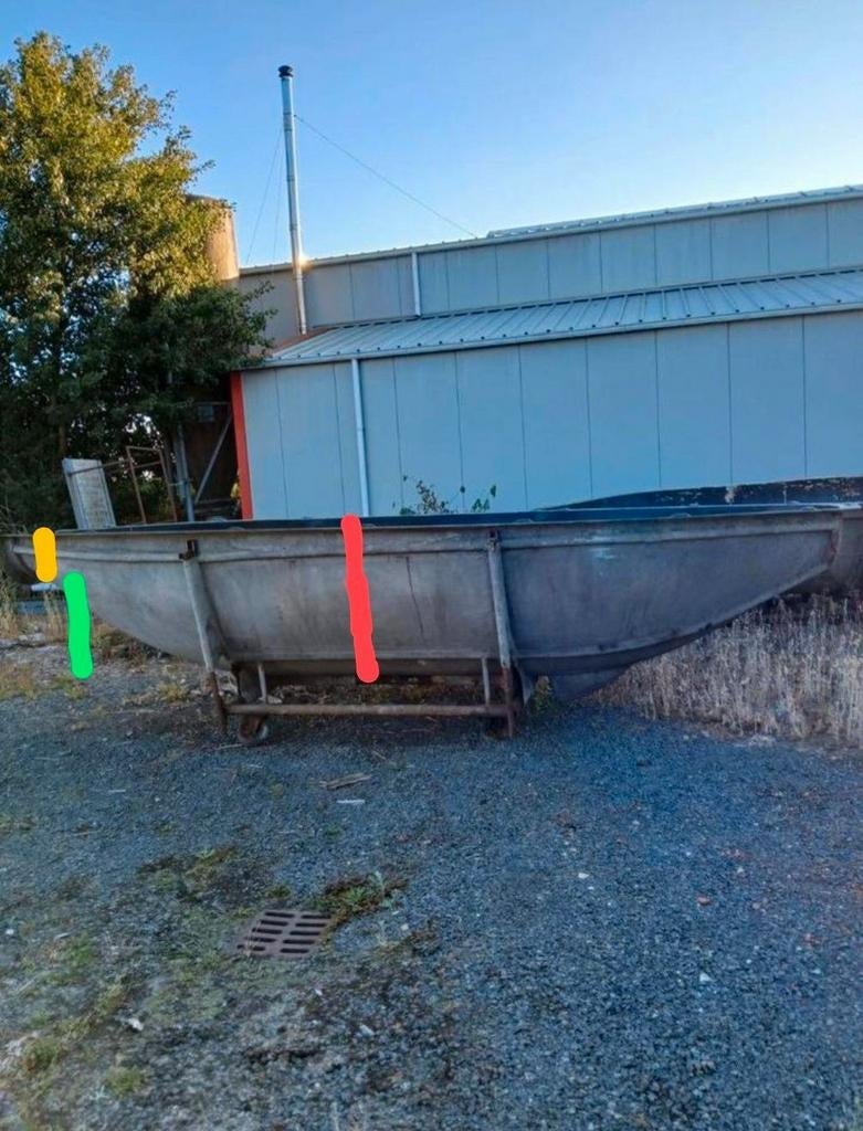 Vijver bak van polyester, Ophalen