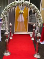 Bloemenboog backdrop te huur!!, Ophalen of Verzenden, Zo goed als nieuw, Geboorte of Huwelijk