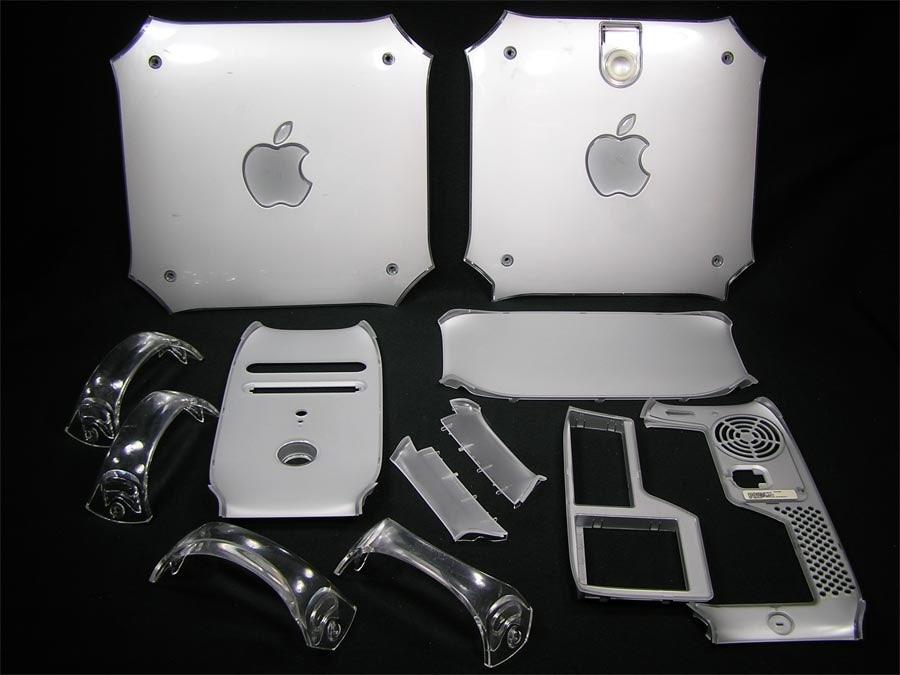 Apple Power Mac G4 Quicksilver plastic onderdelen, Computers en Software, Vintage Computers, Ophalen of Verzenden, Apple
