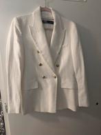 Zara Blazer Wit met Gouden Knopen, Kleding | Dames, Ophalen of Verzenden, Zo goed als nieuw, Wit, Jasje