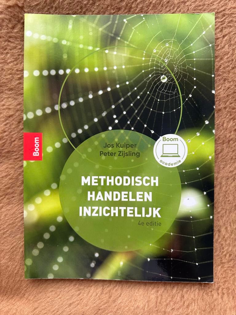 Methodisch Handelen Inzichtelijk - 4e editie, Boeken, Studieboeken en Cursussen, Ophalen of Verzenden, Gamma, Gelezen, HBO