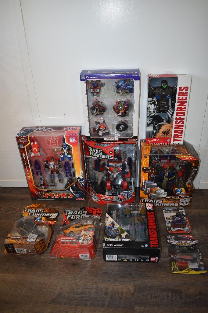 Transformers boxed Lockdown Superion Jetfire Onslaught, Verzamelen, Transformers, Zo goed als nieuw, Overige generaties, Ophalen of Verzenden