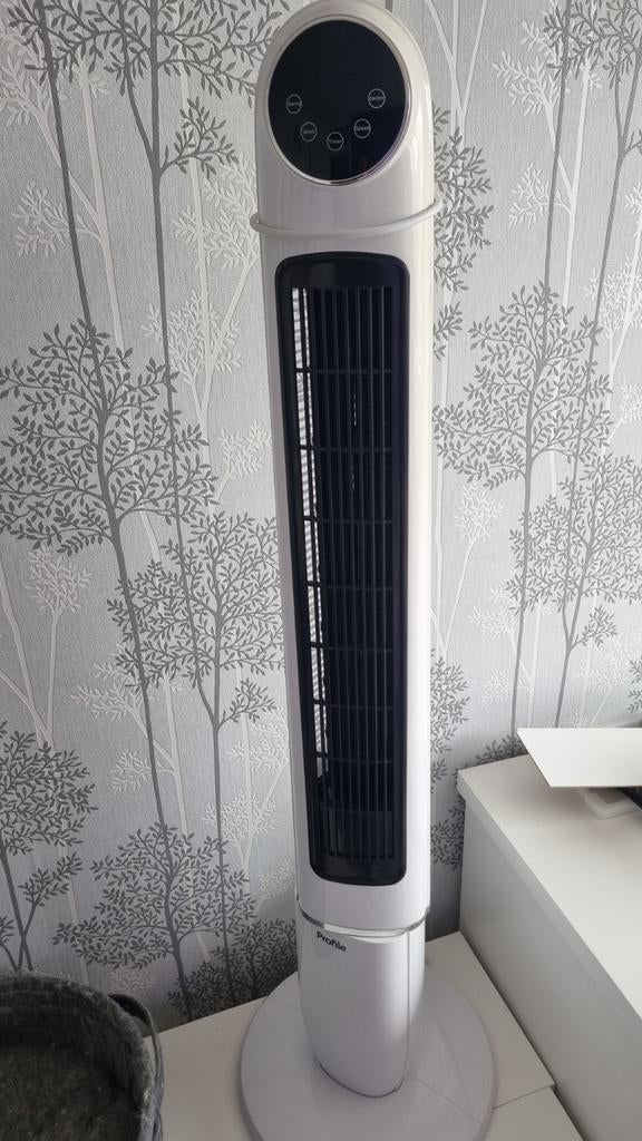 Profile kolomventilator met afstandsbediening, Witgoed en Apparatuur, Ventilatoren, Ophalen of Verzenden, Ventilator met afstandsbediening