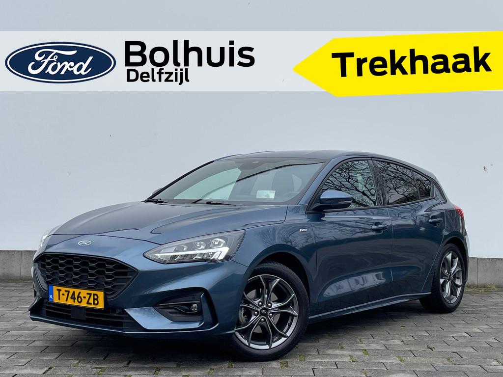 Ford Focus EcoBoost Hybrid ST Line Business | Winterpack | T, Gebruikt, Blauw, Bedrijf, Handgeschakeld