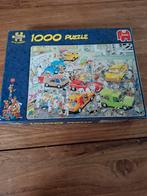 Jan van Haasteren Puzzel -In de autospuiterij- 1000 stukjes, Ophalen of Verzenden, 500 t/m 1500 stukjes, Zo goed als nieuw, Legpuzzel