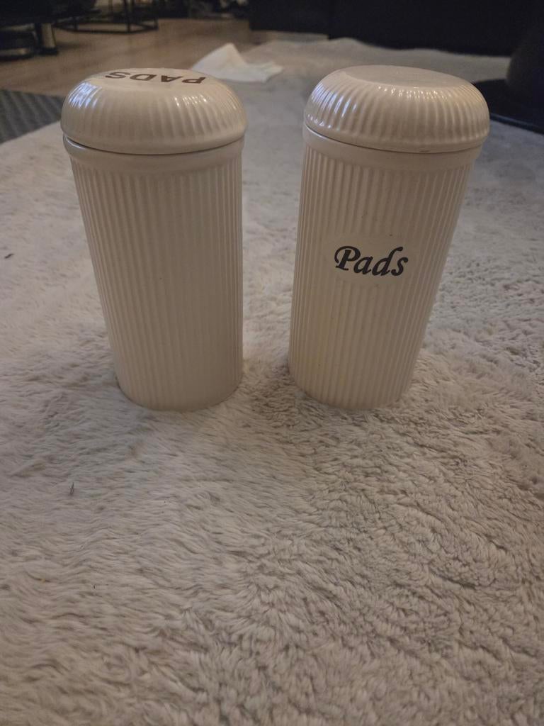 Bussen voor koffiepads, Voorraadpot, Ophalen of Verzenden, Gebruikt