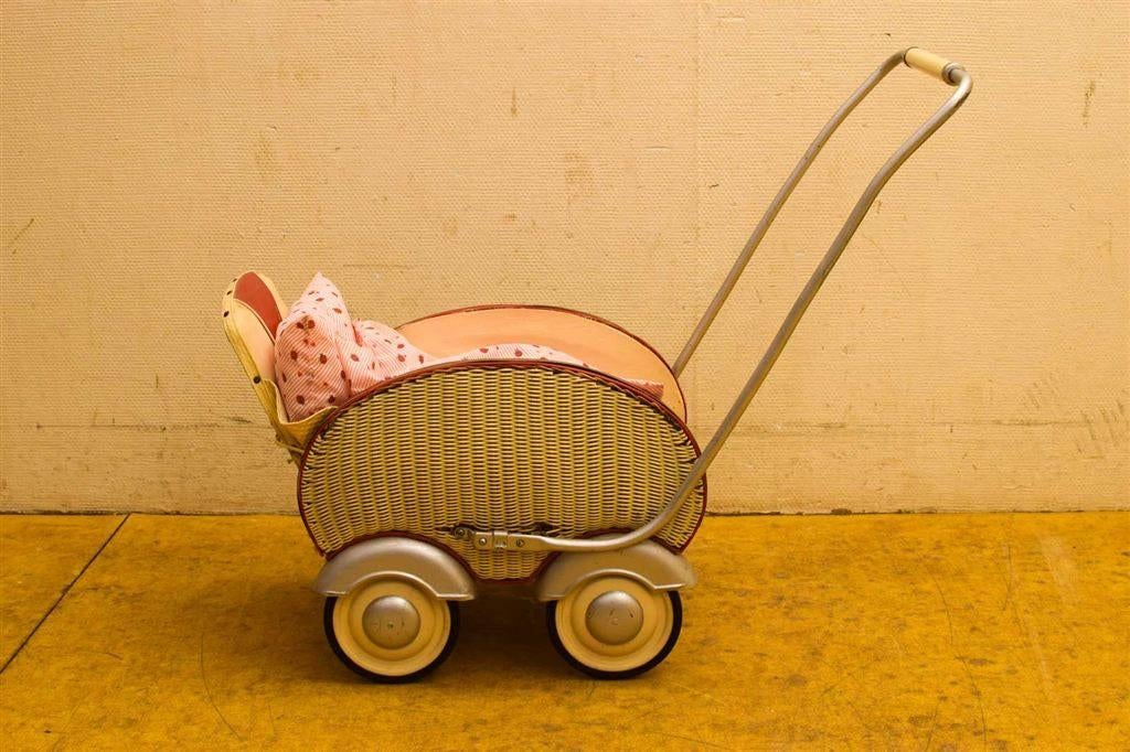 Poppenwagen 50697, Kinderen en Baby's, Speelgoed | Poppen, Ophalen of Verzenden, Gebruikt, Barbie