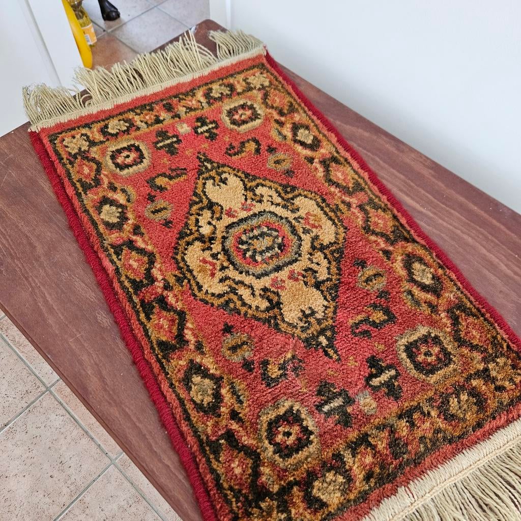 Vintage kleedje 70x35 cm, Huis en Inrichting, Stoffering | Tapijten en Kleden, Ophalen, Rechthoekig, 50 tot 100 cm, 50 tot 100 cm