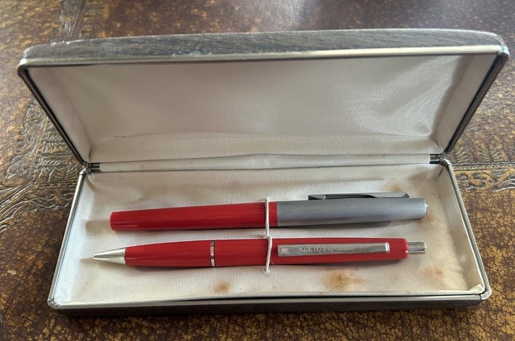 Kreuzer vulpen en balpen, Ophalen of Verzenden, Zo goed als nieuw