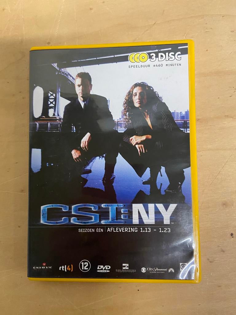 CSI: NY Seizoen 1.13 t/m 3.12, Boxset, Ophalen of Verzenden, Zo goed als nieuw, Vanaf 12 jaar