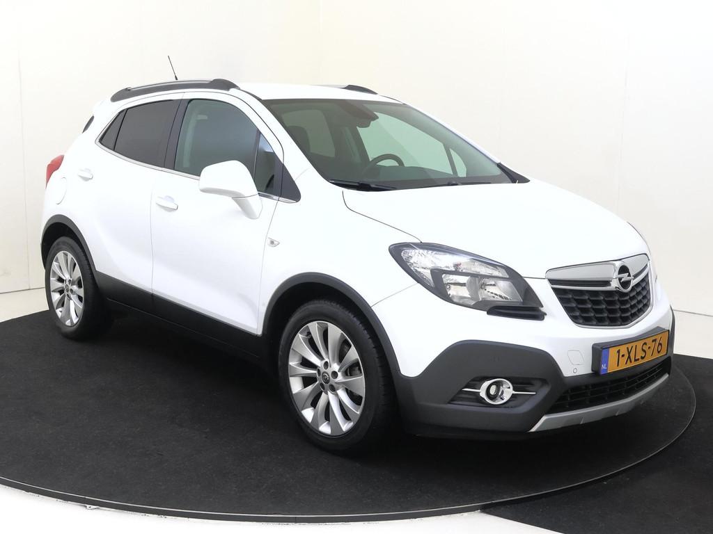 Opel Mokka 1.4 T Cosmo | Clima | Half leder | LM velgen, Auto's, Voorwielaandrijving, Stof, Gebruikt, Euro 6