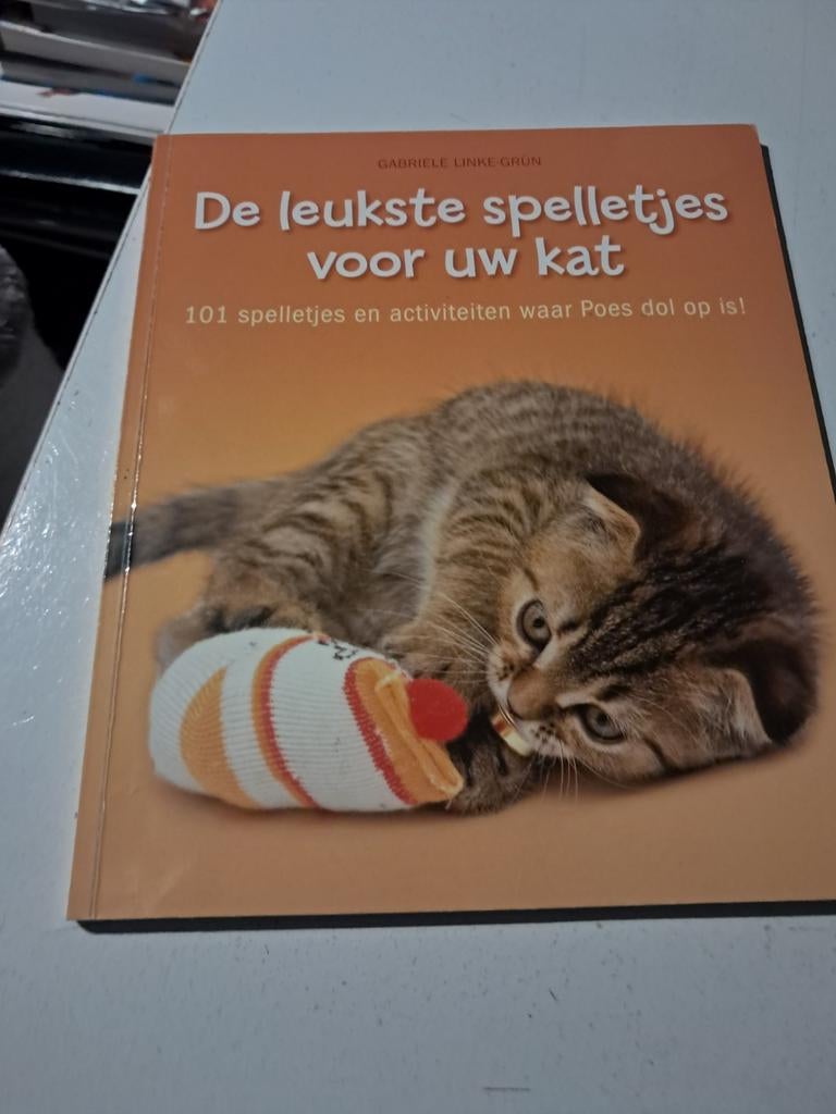 De leukste spelletjes voor uw kat, Ophalen, Zo goed als nieuw, Katten