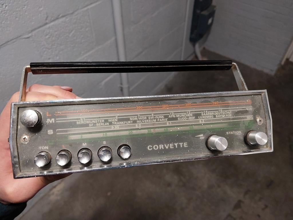 Nordmende Corvette radio vintage, Ophalen of Verzenden, Zo goed als nieuw, Radio