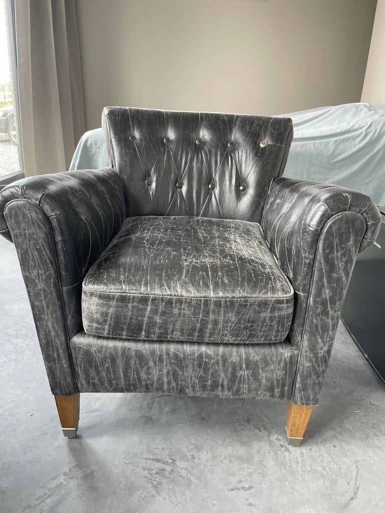 Riviera Maison fauteuil, Ophalen, Gebruikt, Minder dan 75 cm, 75 tot 100 cm