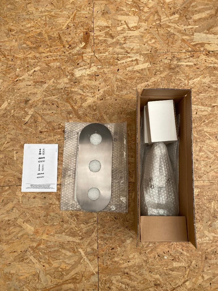 Thermostatisch blok Xenz - PVD coating grafiet geborsteld, Ophalen of Verzenden, Nieuw, Douche