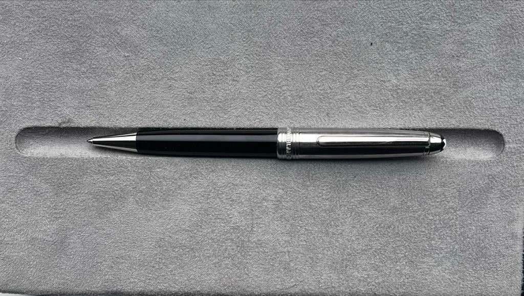 Montblanc 164 Meisterstuck Solitaire Balpen M23364, Verzamelen, Pennenverzamelingen, Ophalen of Verzenden, Gebruikt, Balpen, Mont Blanc