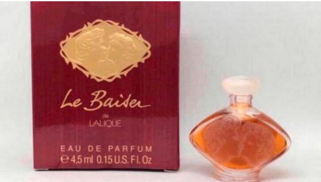 Miniatuur Le Baiser Lalique 4,5 ml eau de parfum, Ophalen of Verzenden, Nieuw, Miniatuur, Gevuld
