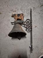 deurbel gietijzer koe, Ophalen of Verzenden, Gebruikt, Draadloos