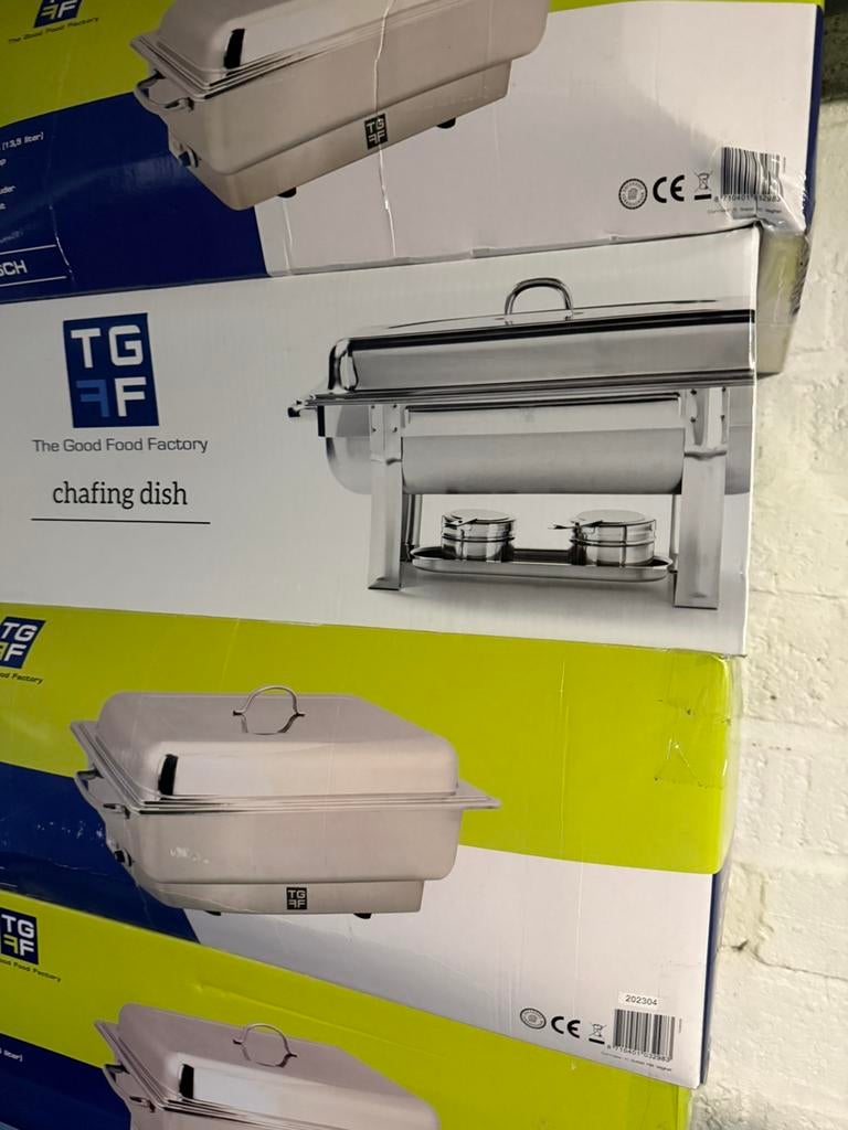 Chafing dish (nieuw), Ophalen of Verzenden, Nieuw, Overige