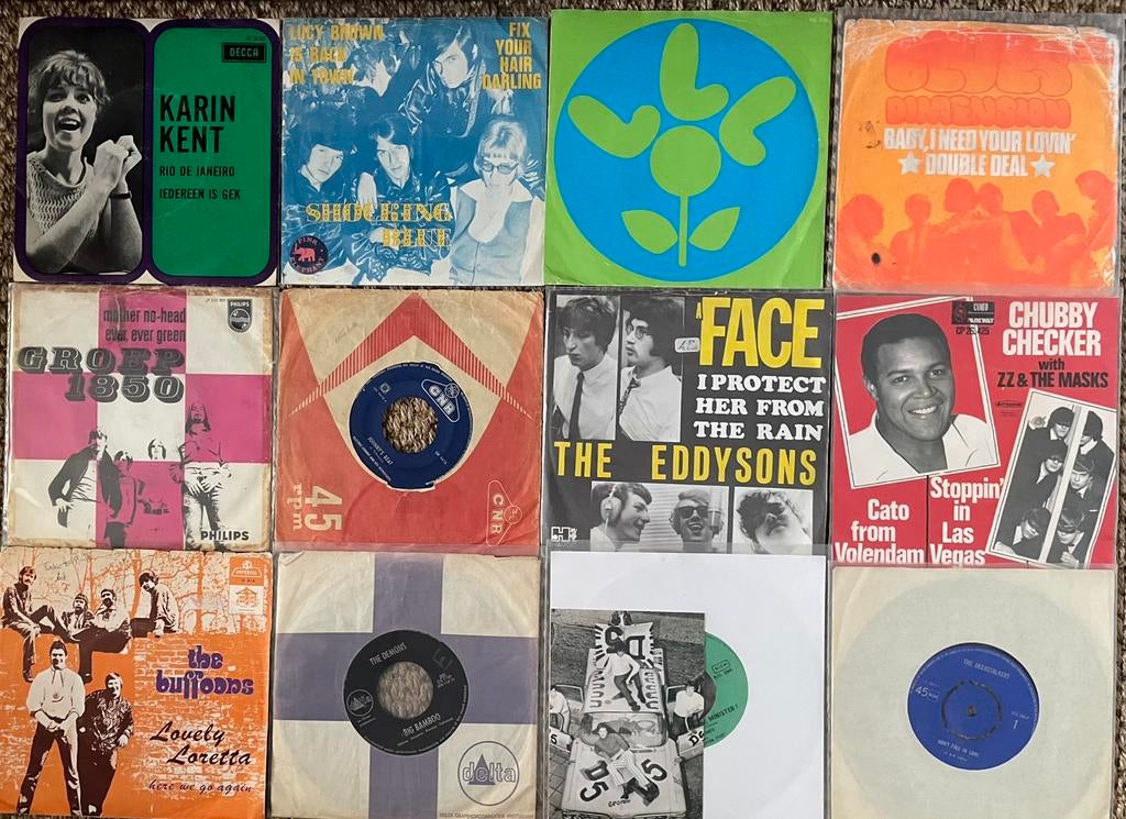 Nederbeat singles verzameling, Gebruikt, Overige genres, 7 inch, Single