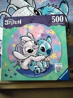 Disney Stitch puzzel rond 500st, Ophalen of Verzenden, Zo goed als nieuw