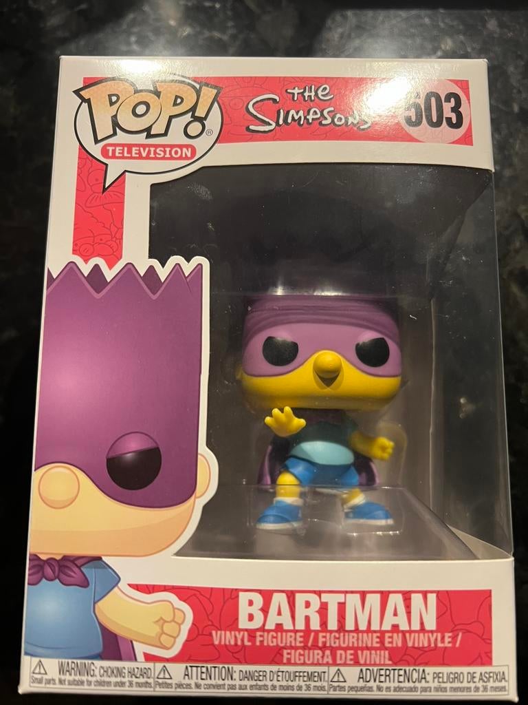 Funko pop the Simpsons Bartman 503, Verzamelen, Poppetjes en Figuurtjes, Ophalen, Nieuw