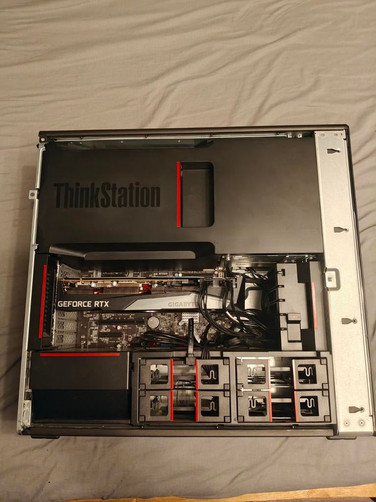Lenovo think station, zware game pc / vaste werk computer., Computers en Software, Servers, Zo goed als nieuw, 3 tot 4 Ghz, 32 GB