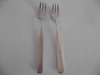 2 verzilverd 90 dessert vorkje 16 cm WMF 18 model  LIJN p st, Antiek en Kunst, Antiek | Bestek, Ophalen of Verzenden