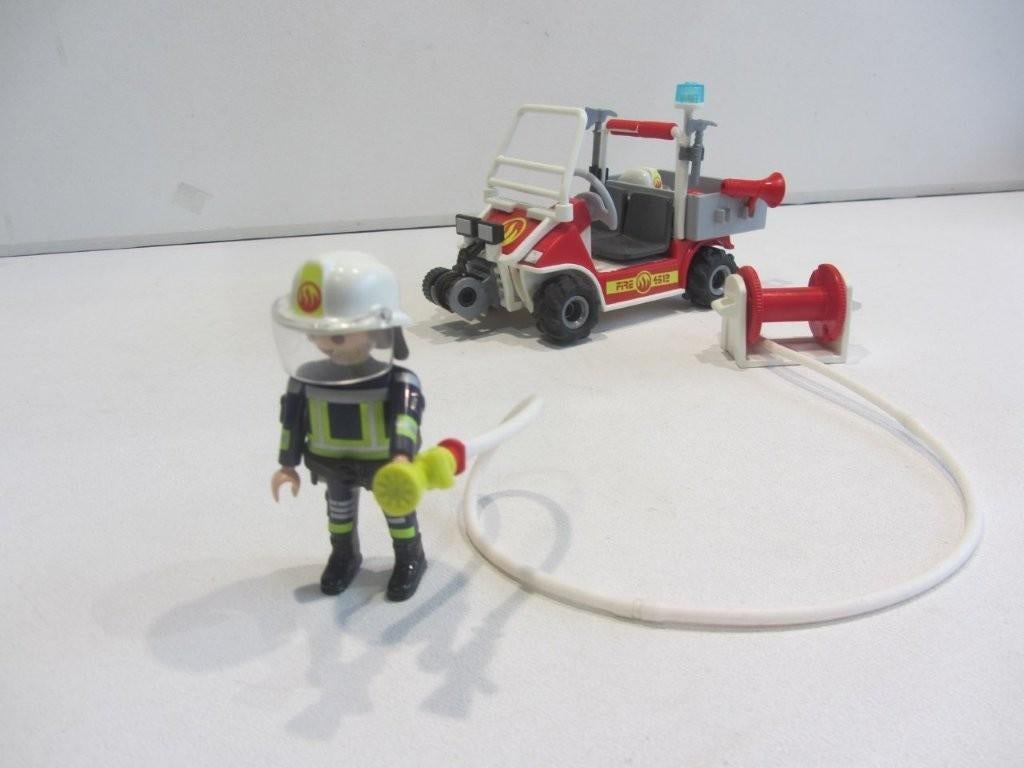 Playmobil Brandweerbuggy – 5398 golfkarretje, Ophalen of Verzenden, Gebruikt, Los playmobil