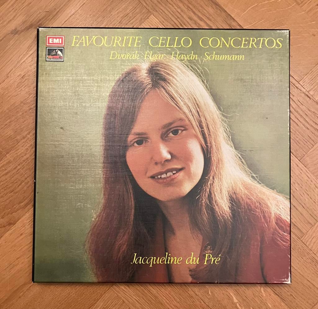 BOX 3 lp's JACQUELINE DU PRE', Ophalen, Gebruikt, Overige typen, 12 inch