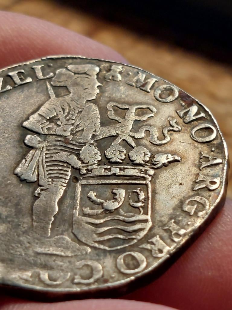 Dukaat zeeland 1705 cnm 2.49.50, Postzegels en Munten, Ophalen of Verzenden, Vóór koninkrijk, Overige waardes