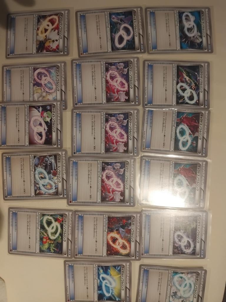 Pokémon spirit Link Trainer Kaarten (Japans) goede staat, Ophalen of Verzenden, Gebruikt, Meerdere kaarten
