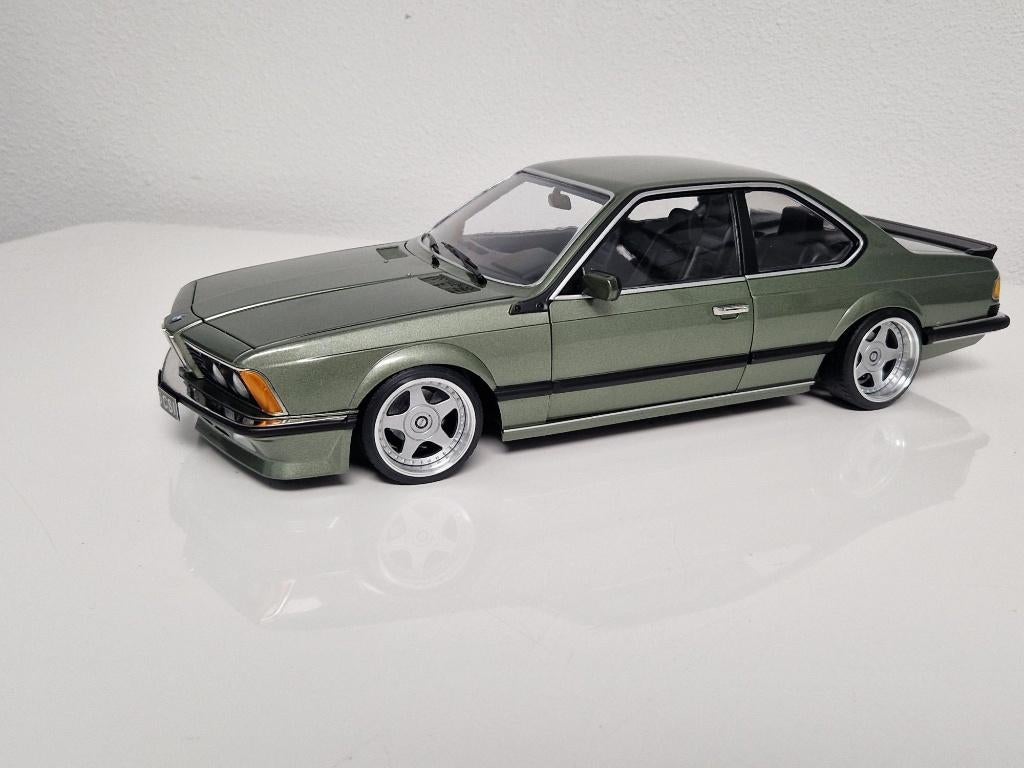 1:12 BMW M635i CSI E24 – 1987 – Smaragdgreen met Oz futura, Auto, KKScale / DDT, ., Nieuw