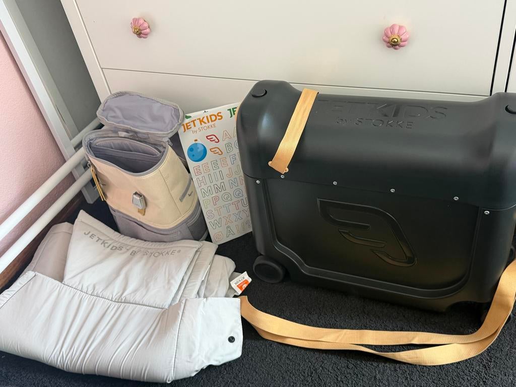 Nieuwe Jetkids Stokke by Stokke - Nooit gebruikt!, Wieltjes, 40 tot 60 cm, 20 tot 30 cm, Zwart