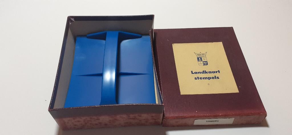 School stempel landkaart Limburg (437), Ophalen of Verzenden